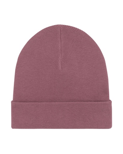 [STAU772C062OS] Rib Beanie Hibiscus Rose Hibiscus Rose