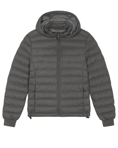 Stella Voyager Wool-Like Padded Jacket Deep Metal Heather Grey Deep Metal Heather Grey