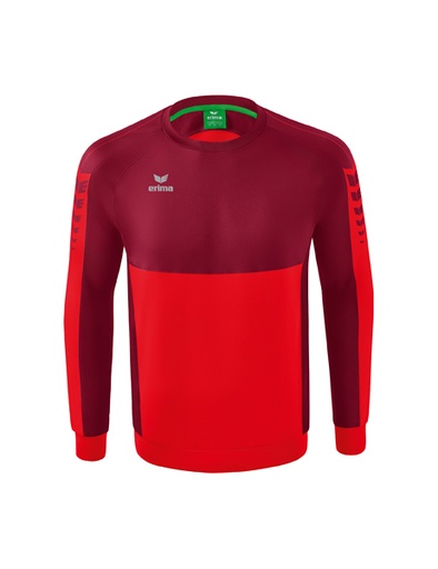 Six Wings sweatshirt rood/bordeaux