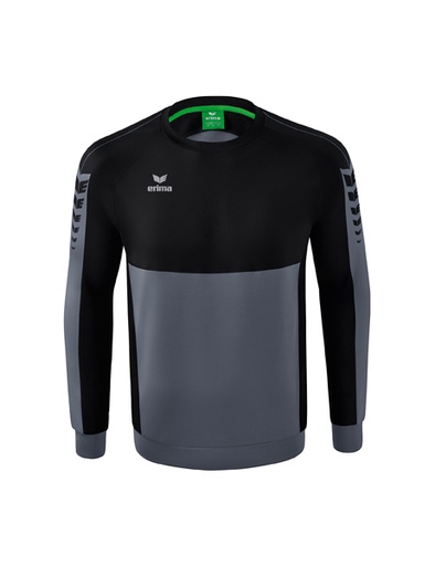 Six Wings sweatshirt slate grey/zwart