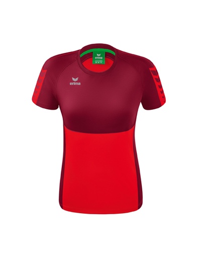 Six Wings T-shirt rood/bordeaux Dames
