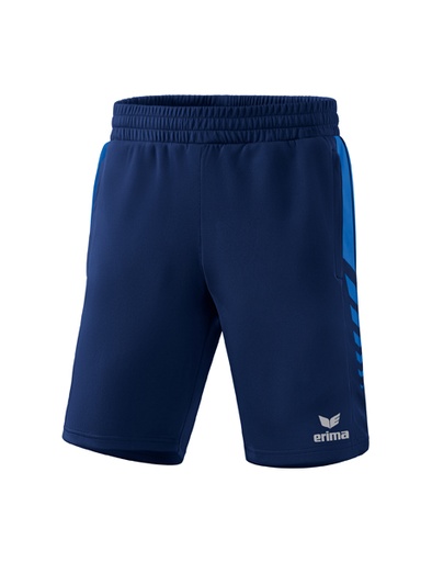 Six Wings worker short new navy/new royal