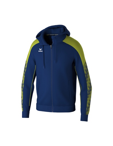 EVO STAR trainingsjack met capuchon new navy/lime