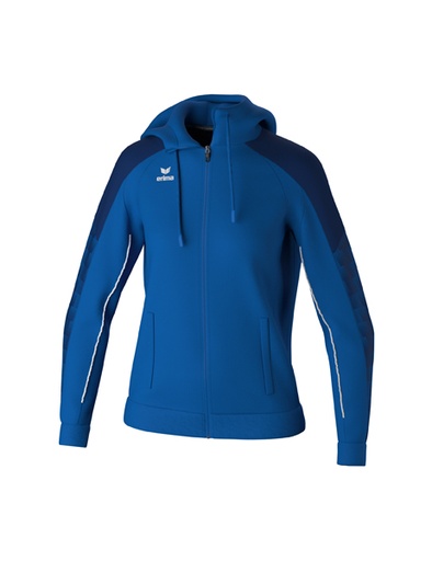 EVO STAR trainingsjack met capuchon new royal/new navy Dames