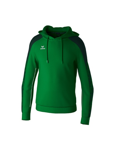 EVO STAR sweatshirt met capuchon smaragd/pine grove