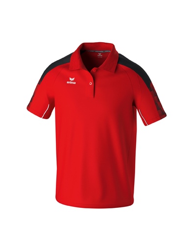 EVO STAR polo rood/zwart