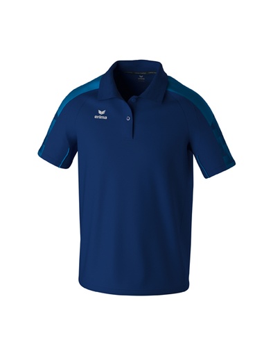 EVO STAR polo new navy/mykonos blue