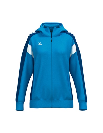 CELEBRATE 125 Training Jacket with hood curaçao/new royal Dames