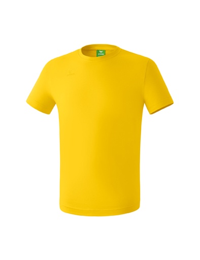 Casual Basics teamsport-T-shirt geel