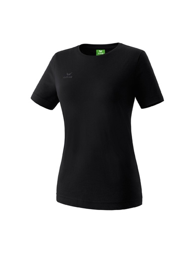 Casual Basics teamsport-T-shirt zwart Dames