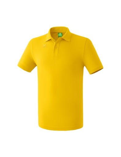 Casual Basics Teamsport polo geel