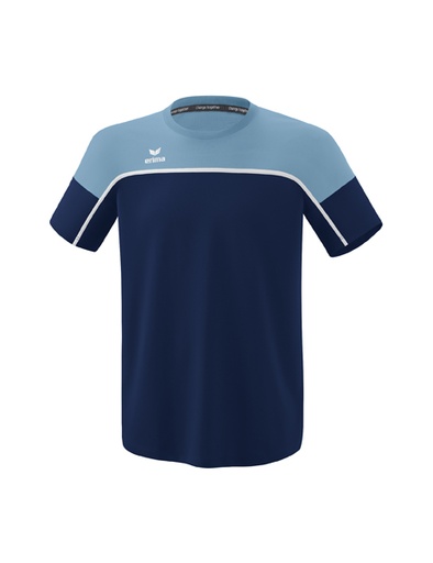 CHANGE by erima T-shirt new navy/faded denim/wit