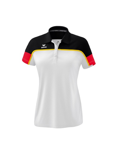 CHANGE by erima polo wit/zwart/rood Dames