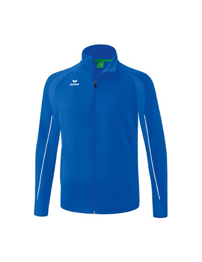 LIGA STAR polyester trainingsjack new royal/wit