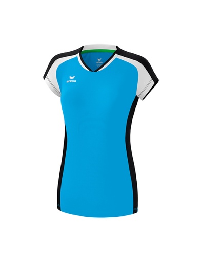 Trikots Gandia tanktop dames curaçao/zwart/wit Dames