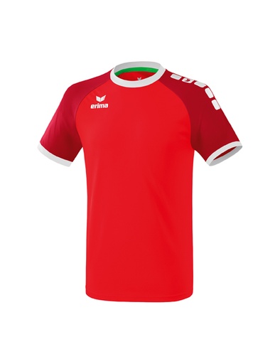 Zenari 3.0 shirt rood/robijn rood/wit