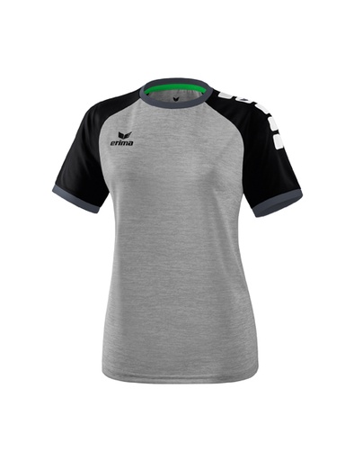 Zenari 3.0 Shirt dames grey melange/zwart/donkergrijs Dames