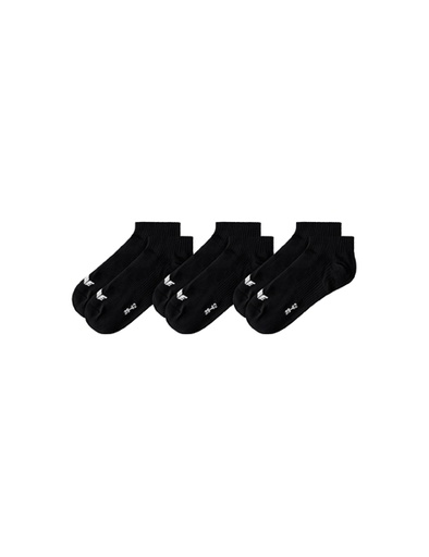 3Er Pack Sportsocke 3 paar sneakersokken zwart