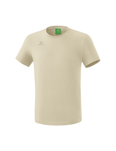 Teamsport-T-shirt beige