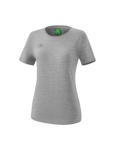 Teamsport-T-shirt grijs Dames