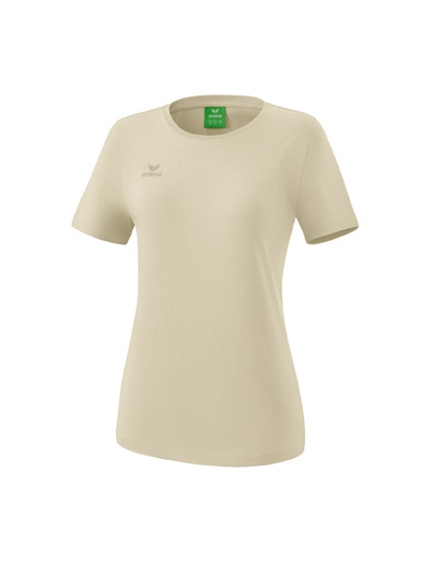Teamsport-T-shirt beige Dames