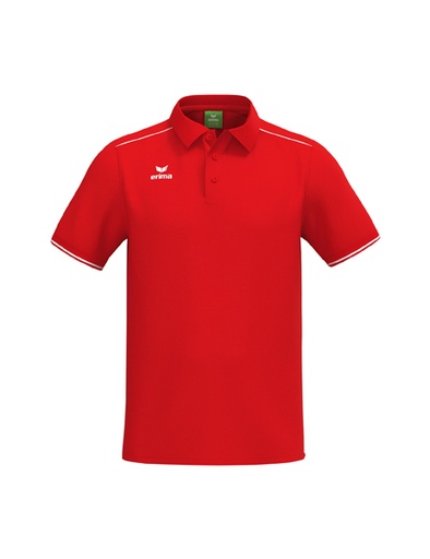 CMPT Poloshirt rood/wit