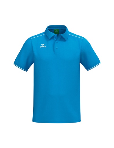 CMPT Poloshirt curaçao/wit