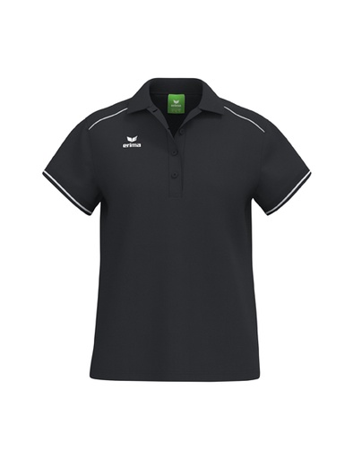 CMPT Poloshirt zwart/wit Dames
