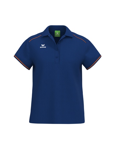 CMPT Poloshirt new navy/oranje Dames