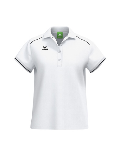 CMPT Poloshirt wit/zwart Dames