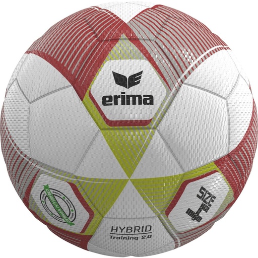 [7192602-metallic-4] ERIMA HYBRID Training 2.0 metallic red/silver/lime Metallic Red/Silver/Lime