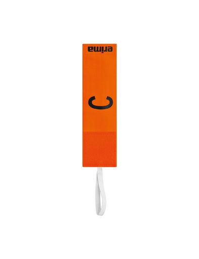 Captain Armband with velcro neon oranje