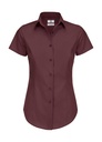 Black Tie SSL/women Poplin Shirt Luxurious Red