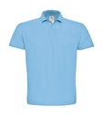 ID.001 Piqué Polo Shirt Light Blue