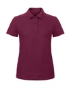 ID.001 /women Piqué Polo Shirt Wine
