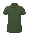 ID.001 /women Piqué Polo Shirt Bottle Green