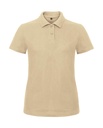 ID.001 /women Piqué Polo Shirt Sand