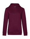 QUEEN Hooded /women Dark Cherry