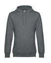 KING Hooded Heather Mid Grey