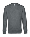KING Crew Neck Heather Mid Grey