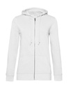 Zipped Hooded /women White