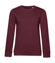 Crew Neck /women French Terry Burgundy