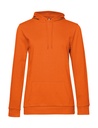 #Hoodie /women French Terry Pure Orange
