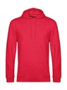 #Hoodie French Terry Heather Red