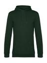 #Hoodie French Terry Forest Green