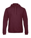 ID.203 50/50 Hooded Sweatshirt Unisex Burgundy