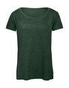 Triblend/women T-Shirt Heather Forest