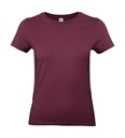#E190 /women T-Shirt Burgundy