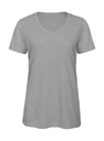 V Triblend/women T-Shirt Heather Light Grey