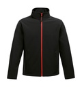 Ablaze Printable Softshell Black/Classic Red